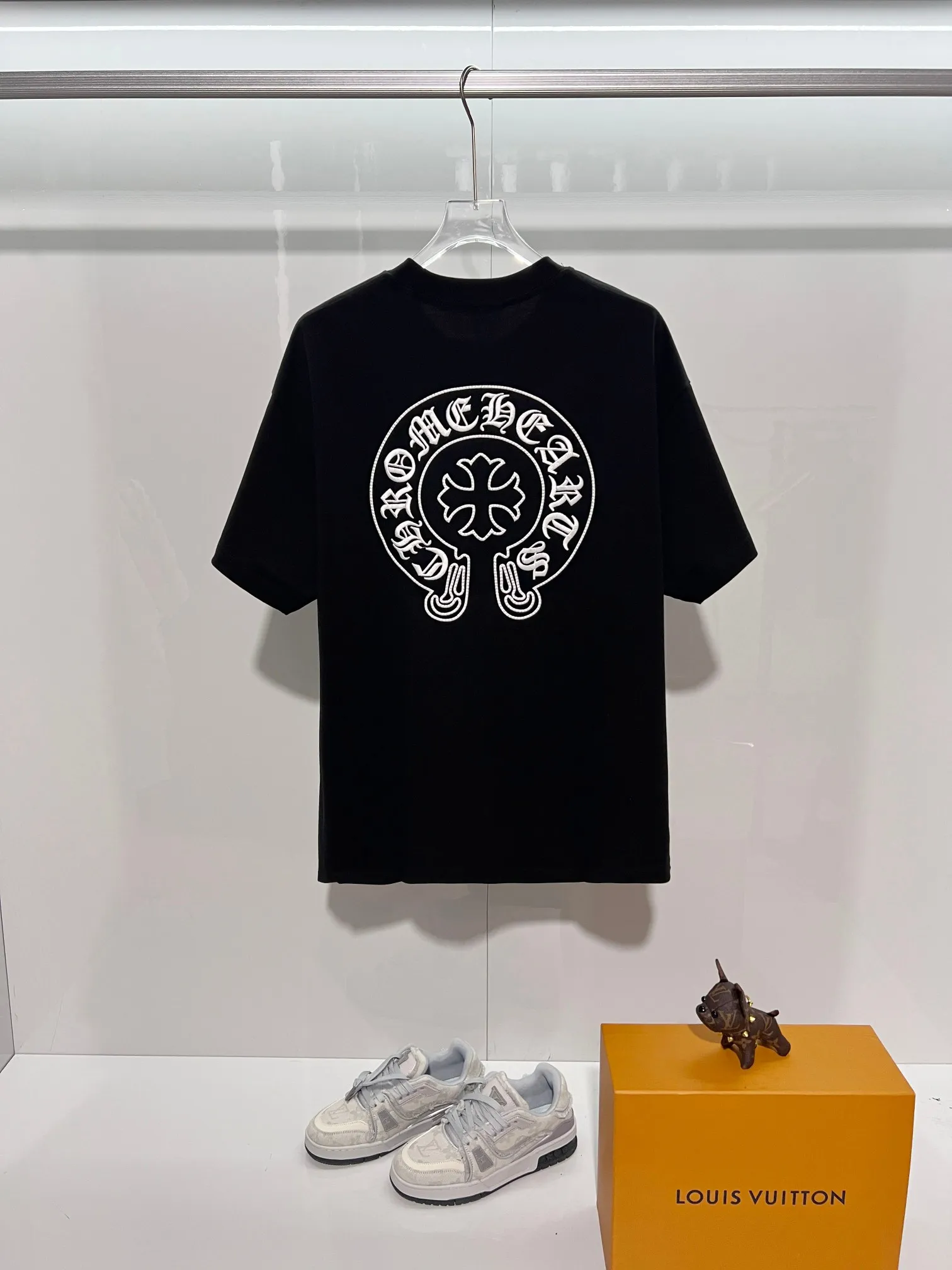 Chrome Hearts/ Quality T Classic LOGO Same Style 2026ss Quality Versatile Quality : Black.White Size：S M L XL